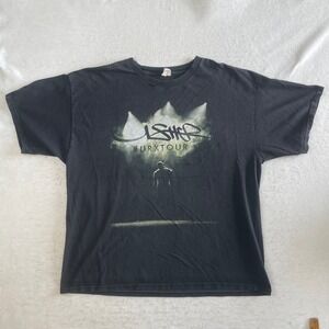 Alstyle Usher URX Tour T Shirt XL Black Graphic Concert Tour Dates‎ 2014 2015